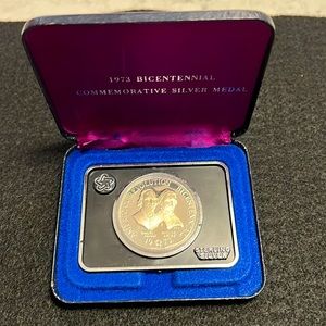 1973 Bicentennial Commemorative Silver Medal